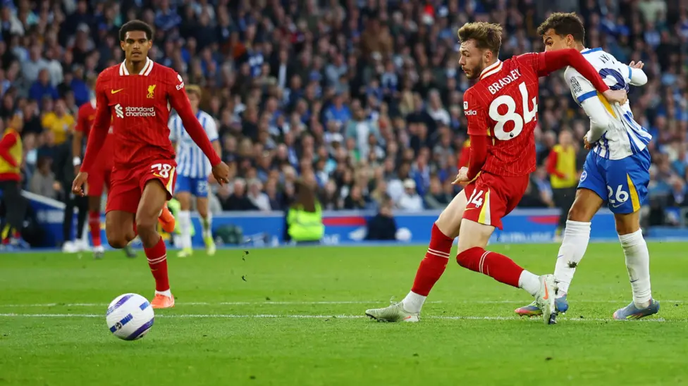 Liverpool Let It Slip Twice as Brighton Seal Stunning Comeback
