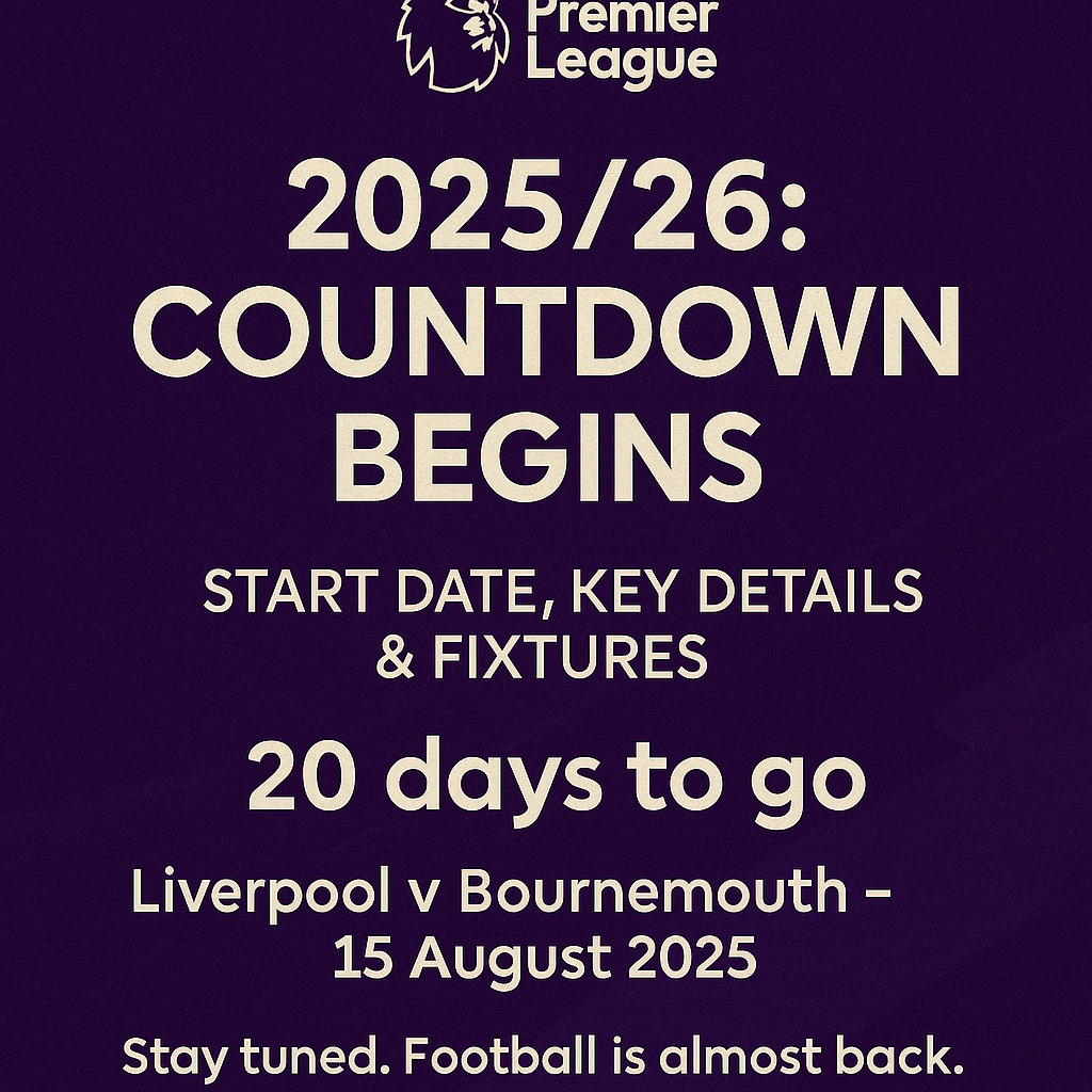 Just 20 Days to Go!