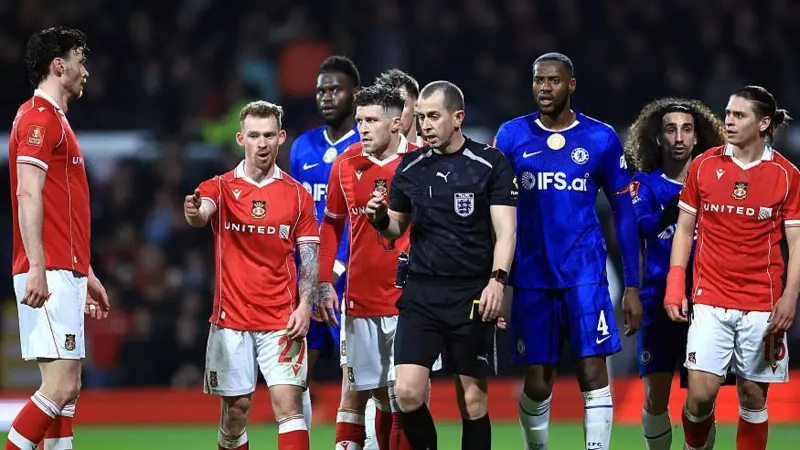 Read more about the article VAR Strikes Again: Wrexham’s Fairytale Hit by Painful Decision